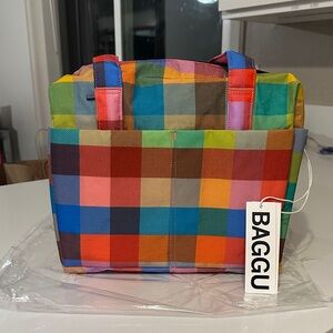 BAGGU Madras Everyday Cloud Bag